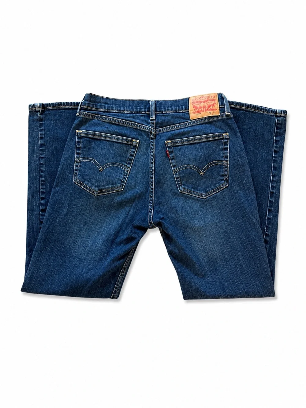 Levi’s 511 Slim Fit Jeans Mens 34x32 Dark Wash Blue Denim WaterLess